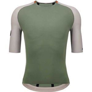 Santini - Pelle Stelth Fir - Fietsshirt - Olijfgroen - Stretch - 84% Polyamide, 16% Elastaan