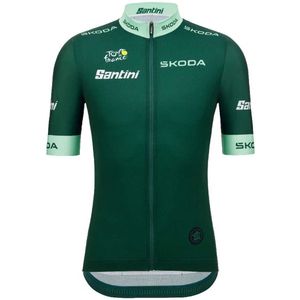 Santini - Tour De France - Korte Mouw Wielertrui - Groen