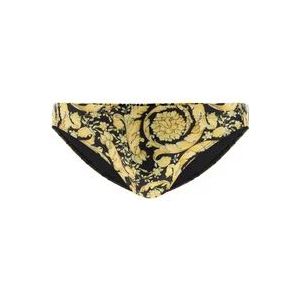 Versace, Heren, Badkleding, Geel, Maat: M