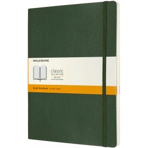 Moleskine Classic Notitieboek - Extra Large - Softcover - Gelijnd- Mirte Groen