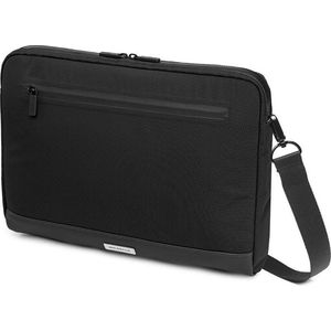 Moleskine Metro Device Bag Horizontale pc-tas voor laptop, iPad en tablet tot 13 inch (35 x 26 x 4 cm), zwart, zwart.