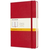 Moleskine Classic Notitieboek - Expanded - Large - Hardcover - Gelinieerd - Rood