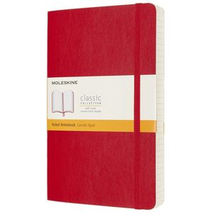 Moleskine Classic Notitieboek - Expanded - Large - Softcover - Gelinieerd - Rood