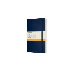 Moleskine Notizbuch Large A5 liniert 200 Blatt Softcover saphir