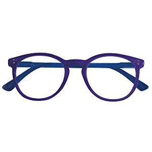 El Charro leesbril model Louisiana viola/blauw, Diottria + 2-1 product