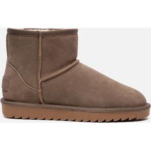 Colors Of California - Suede Boot In Suede Tortora HC.YW001