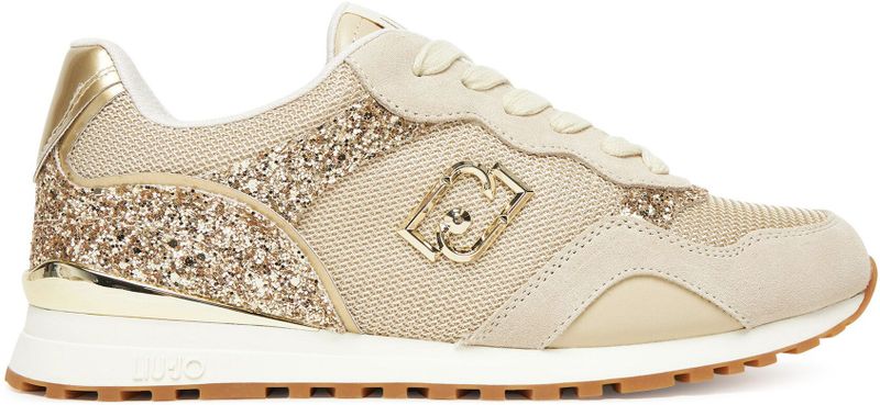Liu·jo - Maxi Wonder Low 02 - Sneakers - Glitter en Mesh Bovenwerk