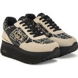 Liu Jo - Maxi Wonder Plus 01 - Sneakers - Zwart/Beige