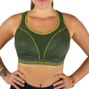 Champion Shock Absorber S5044 Ultimate Run Bra Sportbeha, Bosgroen (FON), IT 1D (EU 65D) (UK 30D) (FR/ES 80D) (US 30D) Dames FW24, bosgroen (fon), 65D