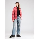 Champion - Hooded Lightweight Polyfilled Jas - Donkerroze - 100% Polyamide