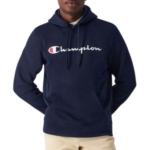CHAMPION - Hoodie - Marineblauw - Katoen - Kap - Lange Mouwen