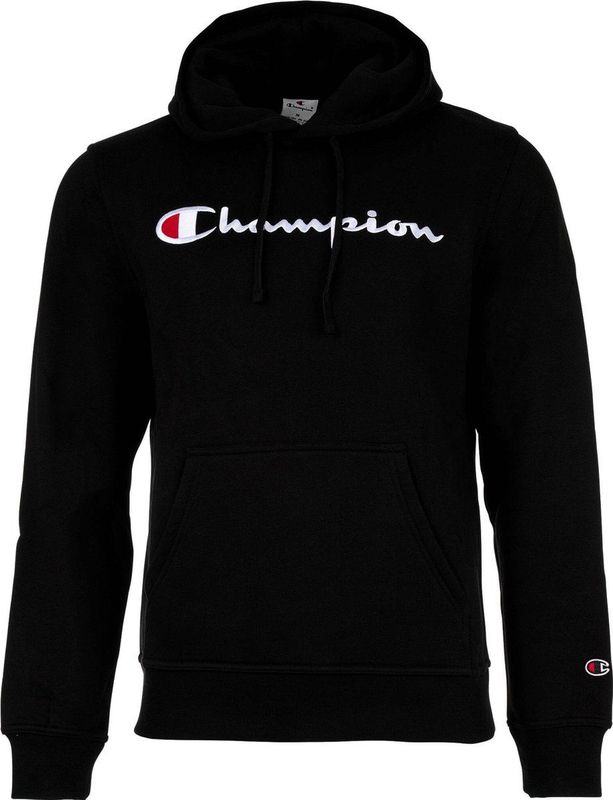 Champion - 220253 - Hoodie - Zwart - 98% Katoen, 2% Elastaan