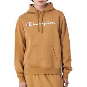 Champion Big Logo Fleece Hoodie Heren - Maat L