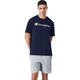 Champion - T-Shirt - Katoen - Ronde Hals - Logobadge