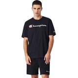 CHAMPION - T-shirt - Zwart - Katoen