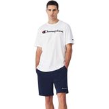 Shirt - Ronde Hals - Logoprint - Normale Pasvorm - Kwartmouw