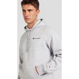 CHAMPION - Hoodie - Mêleegrijs - Katoen - Klein Logo