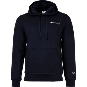 Champion - Hoodie - Blauw - Katoen - Klein Logo