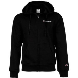 Champion - Zip-up Hoodie - Zwart - Katoen