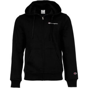 Champion - Sweatshirt - Grijs - Fleece - Met Kapoede en Rits