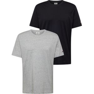 Champion - Heren T-shirt - Blauw - Jersey - 2-pack