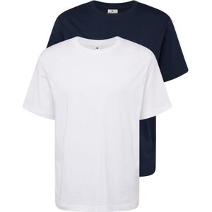 T-Shirt mit Logo-Badge im 2er-Pack