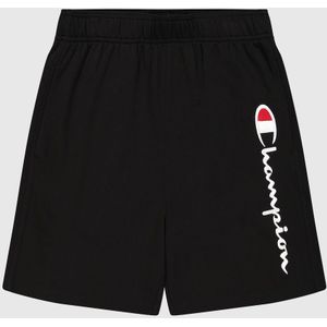 Champion - Big Logo French Terry Short - Zwart - Korte Broeken