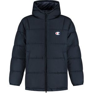 Champion - Legacy Outdoor Retro Sport - Hooded Jacket - Marineblauw - WR Polyester Woven Cirè 144gr
