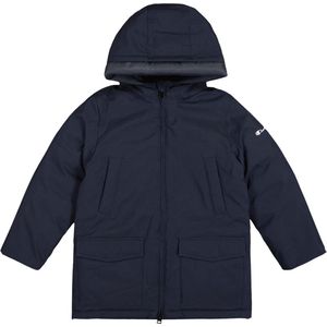 Navy - Regular Fit Jas - Waterafstotend - 100% Polyester