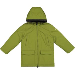 Champion - Legacy Padded Hooded Parka Jas - Groen - 100% Polyester