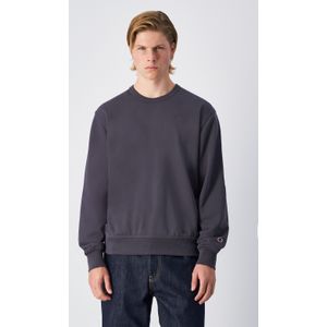 Champion - Sweater - Antraciet Grijs - Katoen - Ronde Hals