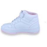 Champion - Meisjes Sneaker Hoog - Wit - Textiel