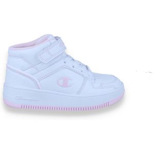 Champion - Meisjes Sneaker Hoog - Wit - Textiel