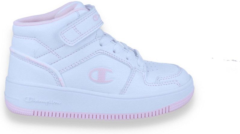 Champion - Meisjes Sneaker Hoog - Wit - Textiel