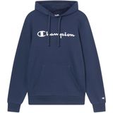 Champion - Script Logo Hoodie - Donkerblauw - Heren
