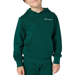 Champion - Icons Small Logo - Hoodie - Donkergroen - Junior