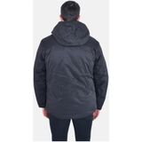 K-Way, Heren, Jassen, Zwart, Maat: 2XL Leer,