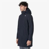 K-Way - Thomas Bonded Blue Depht - Parka - Marine Blauw