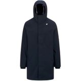 K-Way - Thomas Bonded Blue Depht - Parka - Marine Blauw