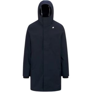 K-Way - Thomas Bonded Blue Depht - Parka - Marine Blauw