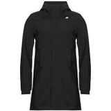 K-Way - Thomas - Lange Herenjas - Zwart - Polyester - Waterdicht