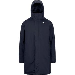 K-Way - Thomas Warm Ottoman - Jassen - Marine Blauw - Nylon