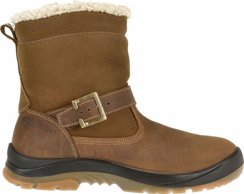 Sixton Peak Moena - Werklaarzen - Bruin - Nubuck Lederen - S3 Veiligheidsnorm
