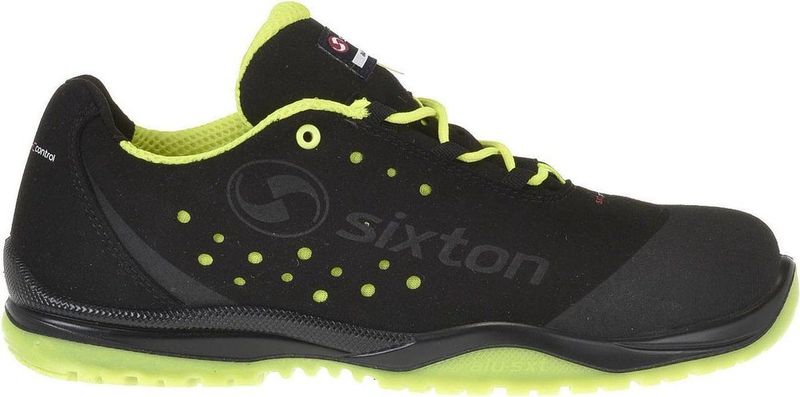 Sixton Peak - Cuban - Veiligheidsschoen - Zwart - Microvezel