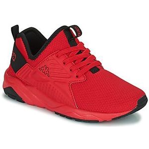 Kappa San Puerto El Kid Sneakers voor kinderen, uniseks, laag, Rood Zwart, 33 EU