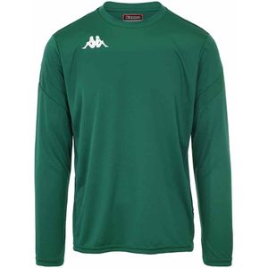 Kappa - Dovol - Herenshirt - Groen - Polyester - Lange Mouwen