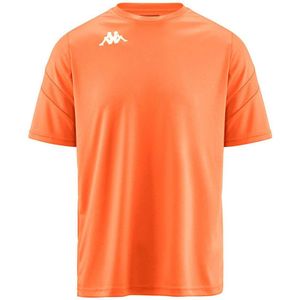 Sportshirt - Korte Mouwen - Zwart - Katoen - Regular Fit