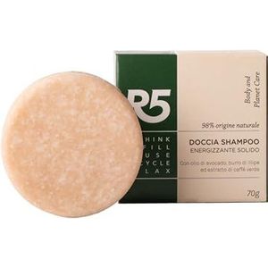 R5 - Energizing - Vaste Shampoo voor Lichaam en Haar - 70 g