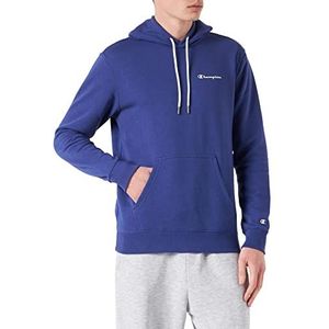Champion American Classics Small Logo sweatshirt met capuchon voor heren, blauw (paars), S