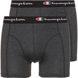 Champion - Authentic Athletic Apparel - Boxershorts - Antraciet - 2 Pack